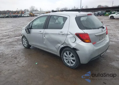 2016 Toyota Yaris Le from USA, damaged, VIN VNKKTUD38GA065833